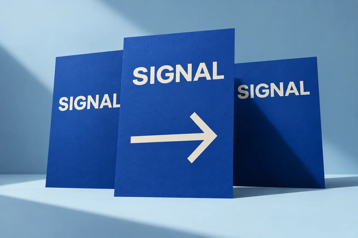 SIGNAL — Campaign strategy concept